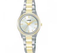 Lorus Ladies Elegant Roman Numeral Two Tone Stainless Steel Watch