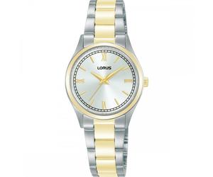 Lorus Ladies Elegant Roman Numeral Two Tone Stainless Steel Watch