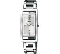 Lorus Ladies Elegante Stainless Steel Rectangle Bracelet Watch RRW05CX9
