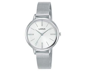 Lorus Ladies Silver Mesh Bracelet Watch