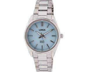 Lorus Ladies Solar Watch with Blue Dial and Silver Bracelet RY511AX9
