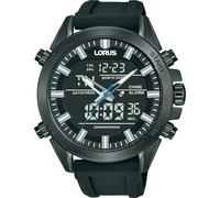 Lorus Men Analog-Digital Watch with Silicone Strap RW671AX9