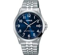 Lorus Men Analog Quartz Stainless Steel Watch RS973CX9 with Perpetual Calendar