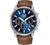 Lorus Men Analog Quartz Watch with Leather Strap RT381KX9