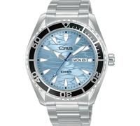 Lorus Light Blue Wave Dial Mens Watch RH389AX9 - RRP £85