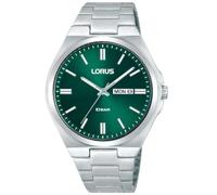 Lorus Stainless Steel Dark Green Dial Bracelet Watch