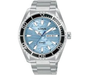 Lorus Men’s Blue Wave dial Watch 10Bar RH389AX9
