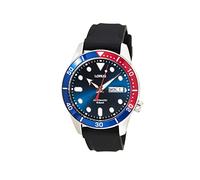 Lorus Men's Analogue Automatic Watch, Blue/red, Standard Size, Sports