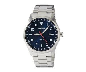 Lorus Men's Analogue Quartz Watch with Metal Strap RH925QX9, Blue