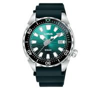 Lorus Men's Analogue Quartz Watch with Silicone Strap RH951RX9, Black