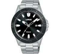 Lorus Men's Analogue Quartz Watch with Stainless Steel Strap, Silver