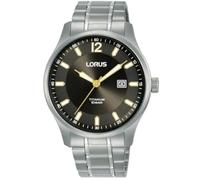 Lorus Men's Analogue Quartz Watch with Titanium Strap, Silver/Blue