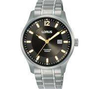 Lorus Mens RH999QX9 Titanium Grey Dial Bracelet Watch