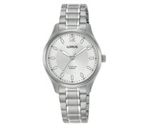 Lorus Men's Analogue Quartz Watch with Titanium Strap, Silver, Silver/White, Standard Size, Bracelet