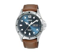 Lorus Blue Leather Automatic Watch RL469BX9