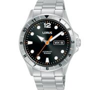 Lorus RL459BX9 Gents Automatic Silver Tone Black Day/Date Dial 2 Year Warranty