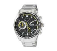 Lorus Men's Chronograph Analog Quartz Watch with Metal Strap - RM313JX9, Waterproof up to 100 meters