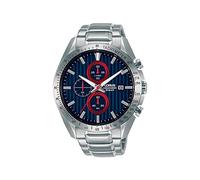 Lorus Mens Chronograph Watch with Stainless Steel Braclet & Blue Dial
