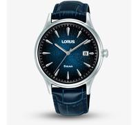 Lorus Mens Curve Blue Dial Date Watch RS995DX9
