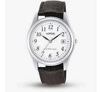 Lorus Dark Brown Leather Strap Watch RS965BX9