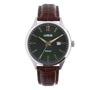 LORUS Mens Leather Band Analog Watch RH995RX9