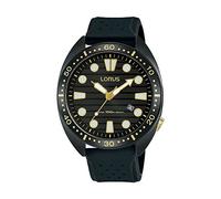 Lorus | Men's Sports | Black Rubber Strap | Black Dial | RH927LX9