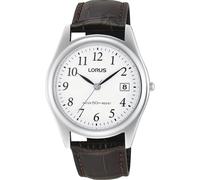 Lorus Men's Watch Classic Brown Leather Date RS965BX9 RRP £39.99