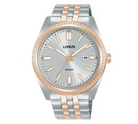 Lorus Men's Watch Silver Dial Two Tone Bracelet RH974QX9