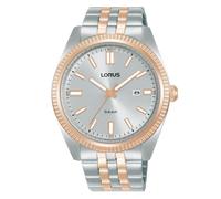 Lorus Men's Watch with Silver Dial and Two Tone Bracelet RH974QX9