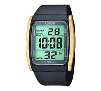 Lorus R2302HX-9 R2302HX9 Unisex Watch, Rubber Strap, Black