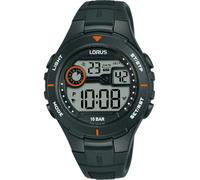 Lorus R2381PX9 Digital Chronograph 37mm 10ATM Multifunction Quartz Unisex Gre...