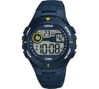 Lorus R2383PX9 Digital 36mm 10ATM Chronograph Multifunction Quartz Unisex Gre...