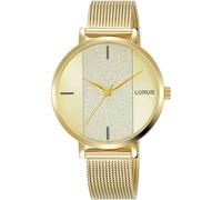 Lorus RG212SX9 Wristwatch Ladies watch 34 mm Quartz Golden Gold 3 ATM Mesh strap