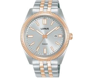 Lorus RH974QX9 Gents Quartz Bi-Colour Grey Date Dial 50m W/R 2 Year Warranty