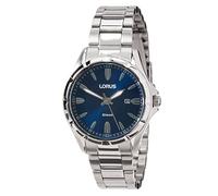 Lorus RJ253BX9 Women's Analogue Quartz Watch with Metal Strap, Silver, Bracelet