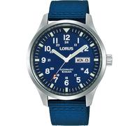 Lorus RL409BX9 Wristwatch Automatic 42mm Unisex Blue Silver 10 ATM Textile strap