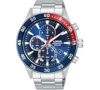 Lorus RM325JX9 Wristwatch Chronograph 46mm Quartz Unisex Blue Silver 10 ATM