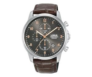 Lorus RM343JX9 Chronograph Brown Leather Strap Watch - W16276