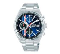 Lorus Sports Chronograph RM393JX9 - Man - 43 mm - Quartz - Mineral Glass Blue 20 mm