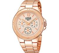 Lorus Rose Gold Dial Rose Gold Stainless Steel Bracelet Ladies Watch RP608BX9