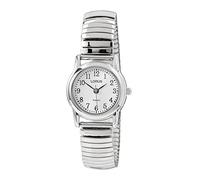 Lorus RRX33HX9 Women's Quartz Watch Palladium Pad with Metal Strap, Silver, Strap.