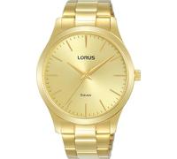 Lorus RRX70HX9 Men's Quartz Watch Gold Plated with Metal Strap, Gold, Dress