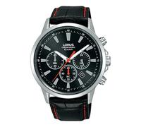 Lorus RT315LX9 Chronograph Black Leather Strap Watch - W16330