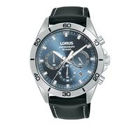 Lorus RT341KX9 Chronograph Black Leather Strap Watch - W16285