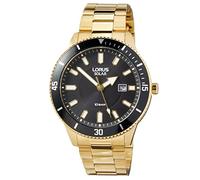 Lorus RX308AX9 Men's Analogue Quartz Watch with Metal Strap, Gold, Bracelet