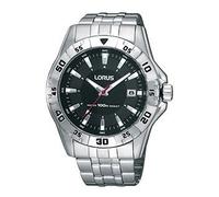 Lorus RXH49HX9 Men's Silver Stainless Steel Band Wrist Watch, bracelet