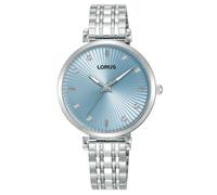 Lorus Signature Women's Blue Dial Stainless Steel Bracelet Watch