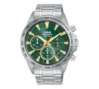 Lorus Solar-Powered Green Chronograph Watch RZ505AX9