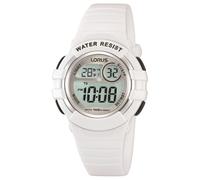 Lorus Sport Chronograph (33mm) Digital Dial / White Silicone Strap R2383HX9