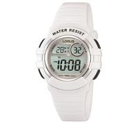 Lorus Sport Chronograph (33mm) Digital Dial / White Silicone Strap R2383HX9